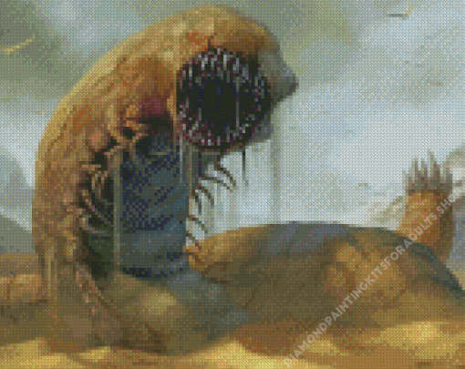 Fantasy Sandworm Diamond Painting