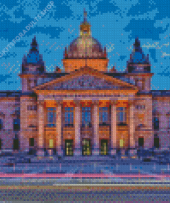 Federal Administrative Court In Leipzig Diamond Painting