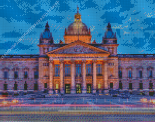 Federal Administrative Court In Leipzig Diamond Painting