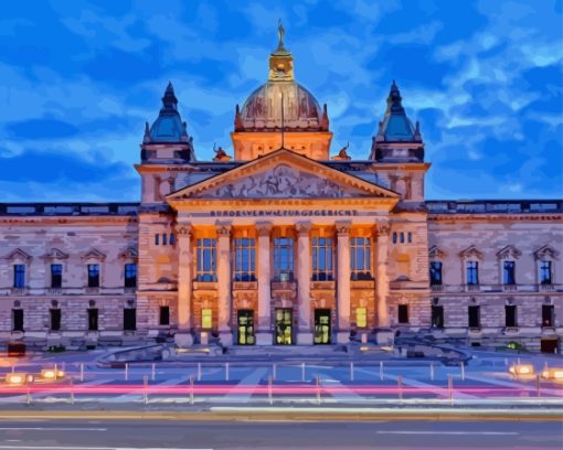 Federal Administrative Court In Leipzig Diamond Painting