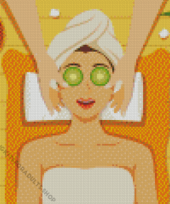 Female Esthetician Art Diamond Painting