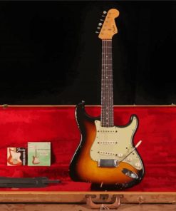 Ezra Fender Stratocaster Diamond Painting