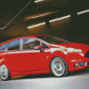 Fiesta ST Red Car Diamond Painting