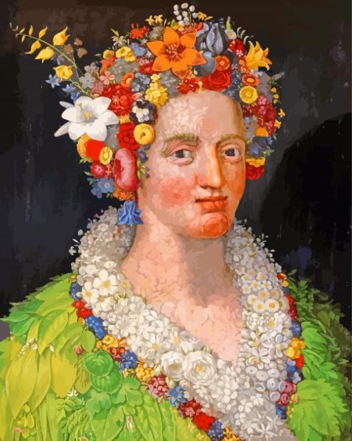 Flora Giuseppe Arcimboldo Diamond Painting