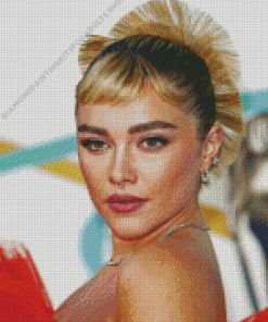 Florence Pugh Actress Diamond Painting