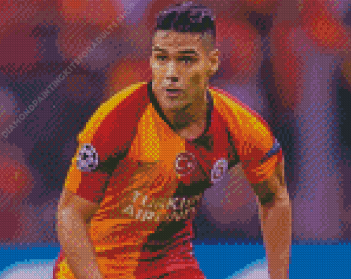 Footballer Radamel Falcao Diamond Painting