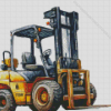 Forklift Art Diamond Painting