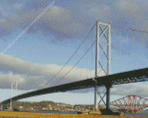 Forth Road Bridge Diamond Painting