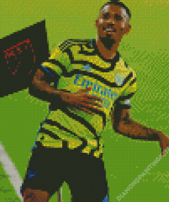 Gabriel Jesus Footballer Diamond Painting