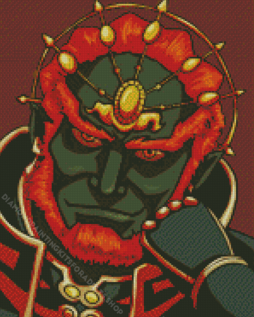 Ganondorf Monster Diamond Painting