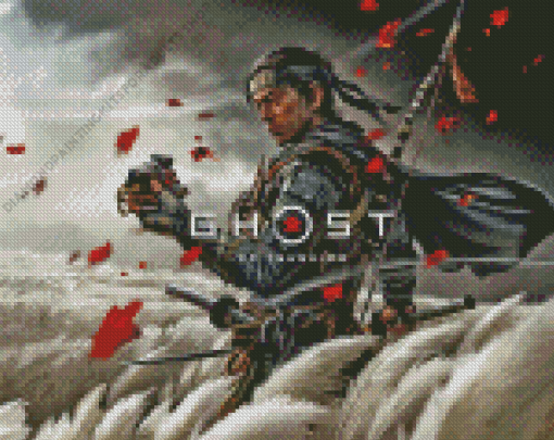 Ghosts of Tsushima Game Poster Diamond Painting