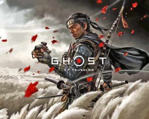 Ghosts of Tsushima Game Poster Diamond Painting