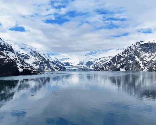 Glacier Bay National park Diamond Painting