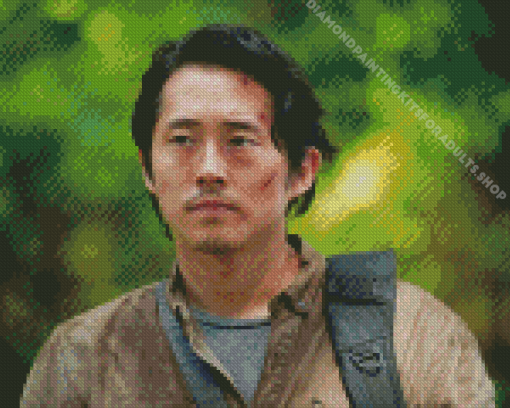 Glenn Rhee Walking Dead Diamond Painting