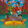 Goofy Animated Movie Diamond Painting