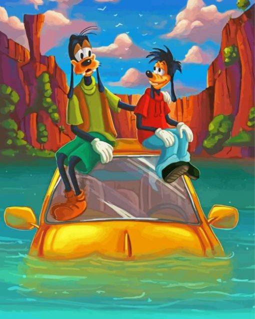 Goofy Animated Movie Diamond Painting