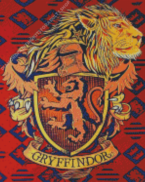 Gryffindor Harry Potter Diamond Painting