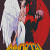 Half Angel With Devil Girl Diamond Painting