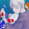 Hotarubi No Mori E Gin And Flowers Diamond Painting