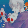 Hotarubi No Mori E Gin And Flowers Diamond Painting