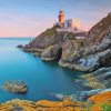 Howth Seaside Lighthouse Diamond Painting