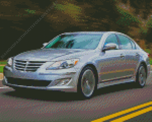 Hyundai Genesis Diamond Painting