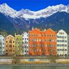 Innsbruck Buildings Diamond Painting