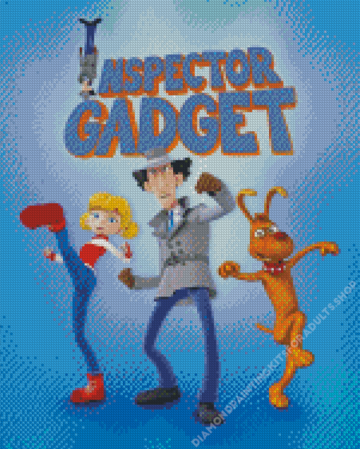 Inspector Gadget Diamond Painting