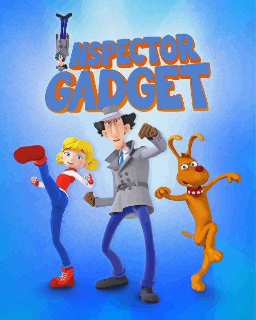 Inspector Gadget Diamond Painting