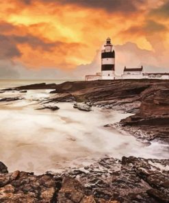 Ireland Hook Lighthouse Diamond Painting