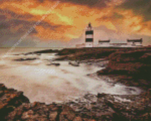 Ireland Hook Lighthouse Diamond Painting