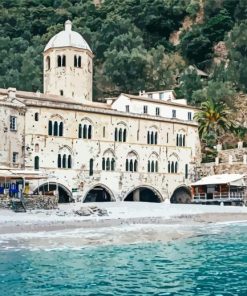 Italy Rapallo Beach Diamond Painting