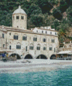 Italy Rapallo Beach Diamond Painting