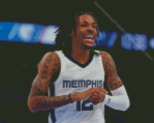 Ja Morant Memphis Player Diamond Painting