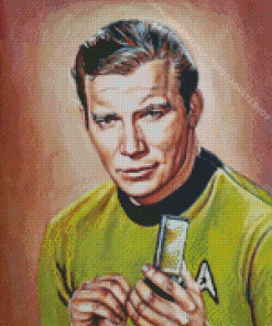 James T Kirk Art Diamond Painting