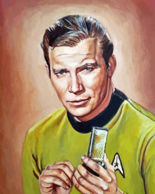 James T Kirk Art Diamond Painting