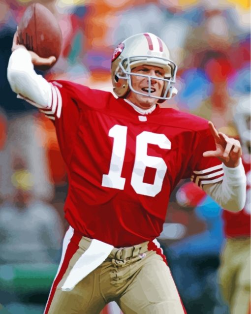 Joe Montana Diamond Painting