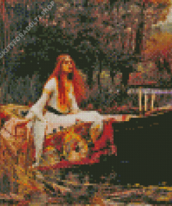 John William Waterhouse The Lady of Shalott Diamond Painting