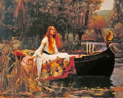 John William Waterhouse The Lady of Shalott Diamond Painting