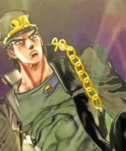 Jojo Adventure Jotaro Kujo Diamond Painting