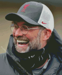 Jurgen Klopp Smiling Diamond Painting