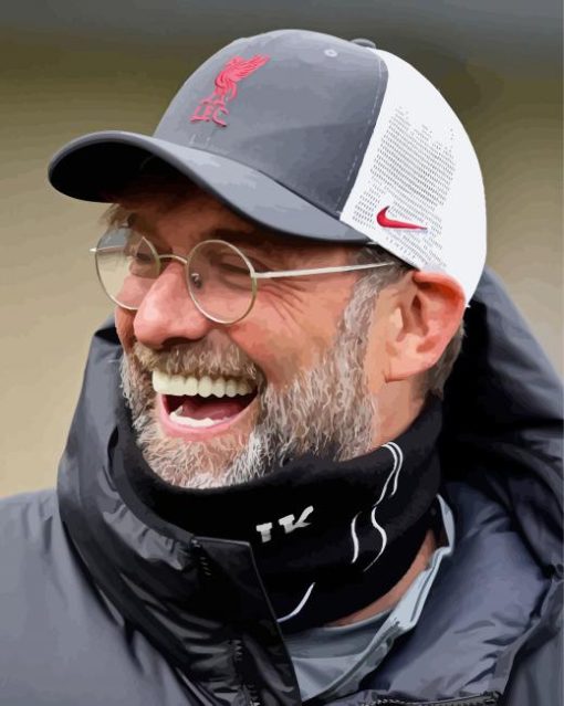 Jurgen Klopp Smiling Diamond Painting