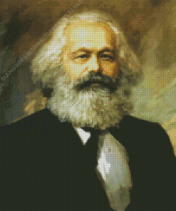 Karl Marx Portrait Art Diamond Painting