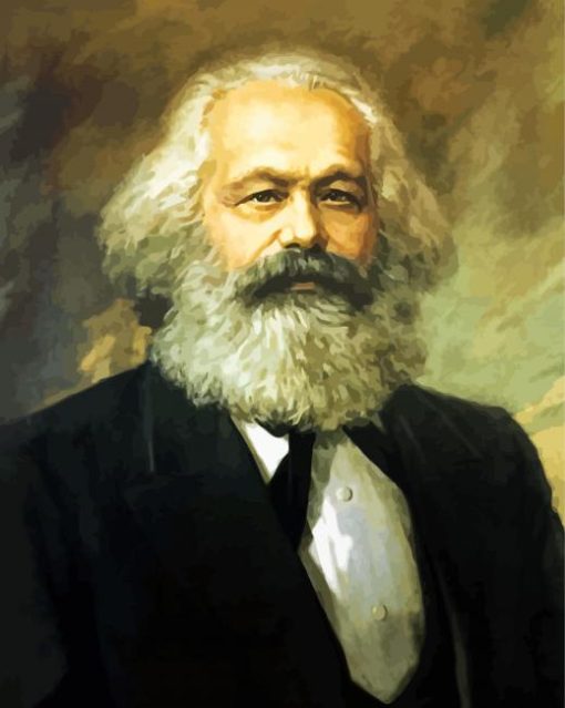 Karl Marx Portrait Art Diamond Painting