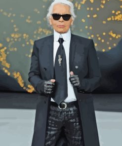 Karl Lagerfeld Fashion Designer Diamond Painting