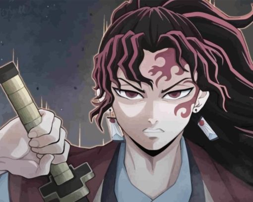 Kimetsu No Yaiba Yoriichi Tsugikuni Diamond Painting