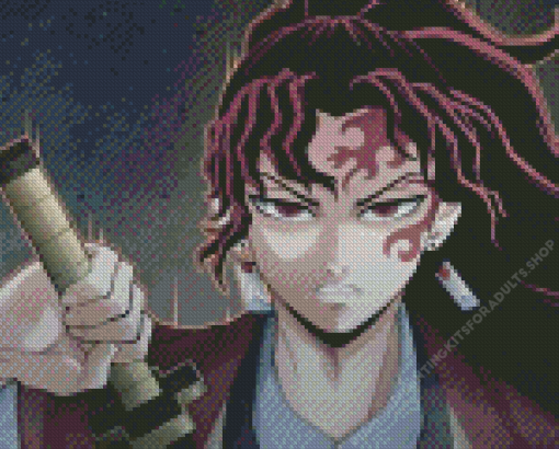 Kimetsu No Yaiba Yoriichi Tsugikuni Diamond Painting