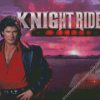 Knight Rider Movie Poster Diamond Painting