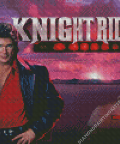 Knight Rider Movie Poster Diamond Painting