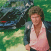 Knight Rider Character Diamond Painting